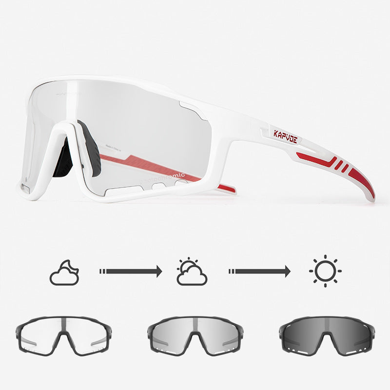 Color Changing Cycling Eye Bicycle Outdoor Sports Goggles