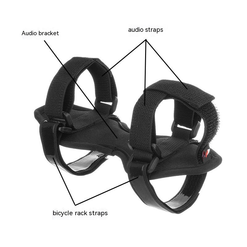 Bicycle Velcro Installation Strap Road Bike Cycling Fixture Kettle Holder