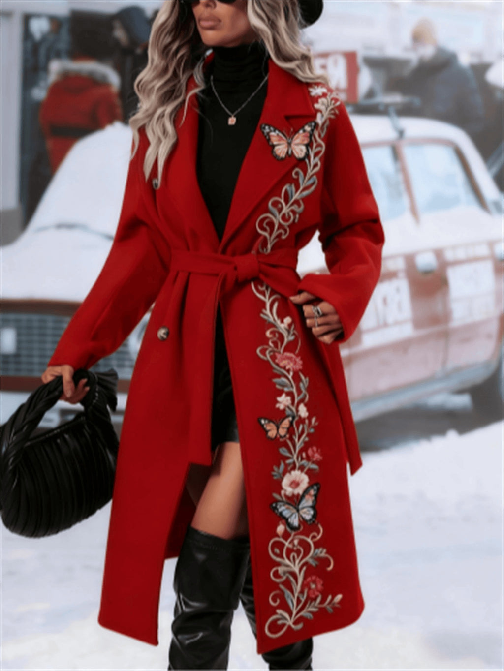 Fashionable Casual Long Coat