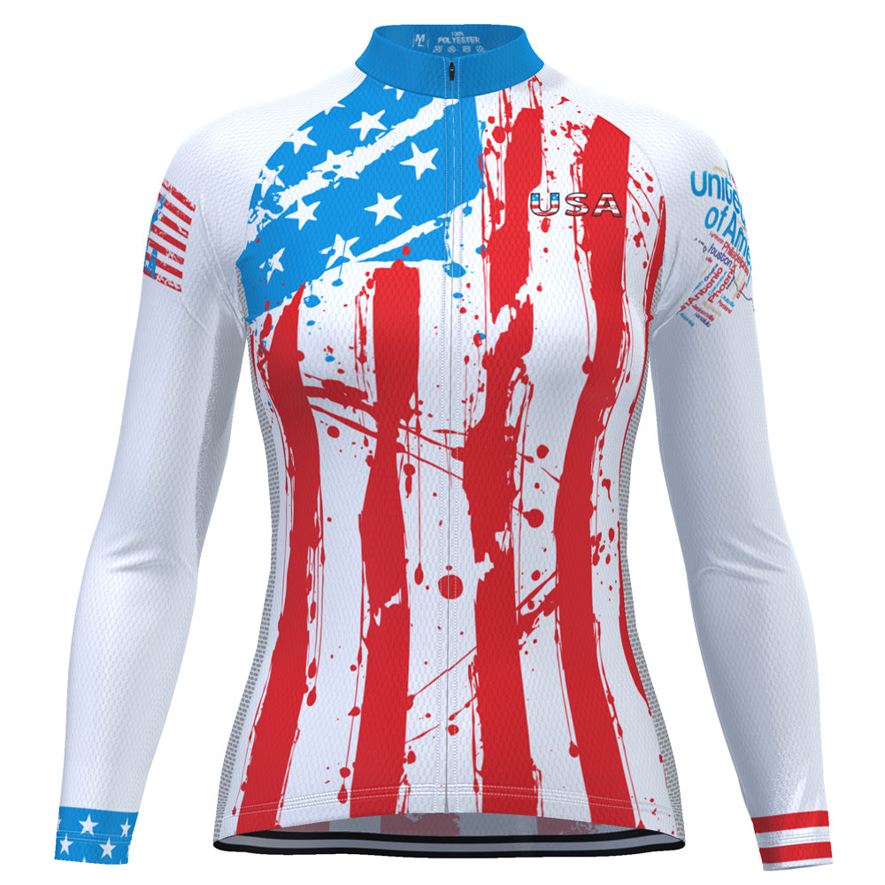 Ladies cycling wear, long sleeve cycling wear