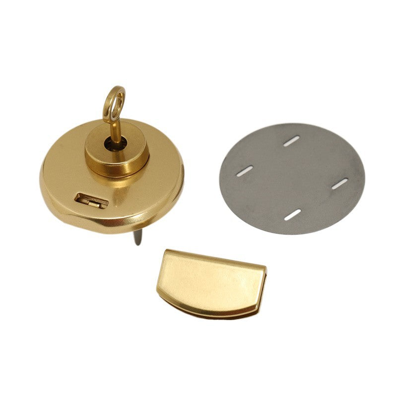 Pure Copper Round Twist Lock