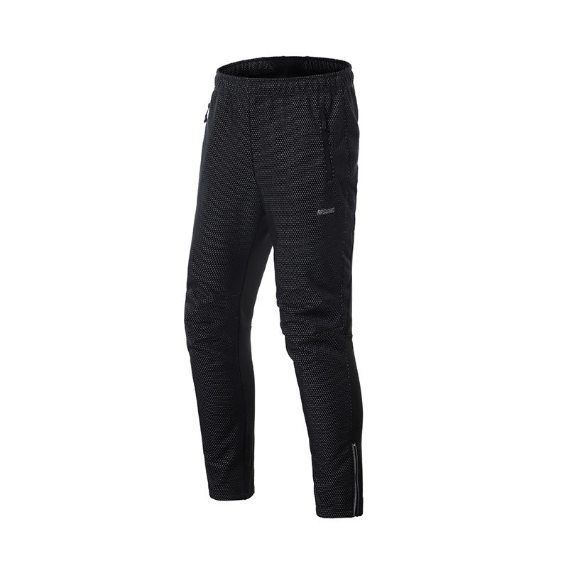 Autumn and winter three-layer composite fleece cycling jersey