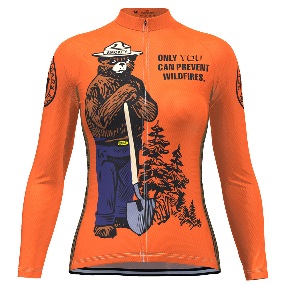 Ladies cycling wear, long sleeve cycling wear