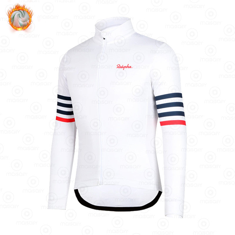 New Spring And Autumn Long-Sleeved Outdoor Cycling Clothes Suit Warm And Breathable Bicycle Outdoor Clothing Wholesale Supply