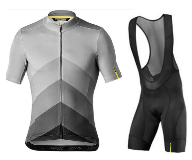 Short-Sleeved Bib, Cycling Suit, Cycling Suit, Moisture Wicking
