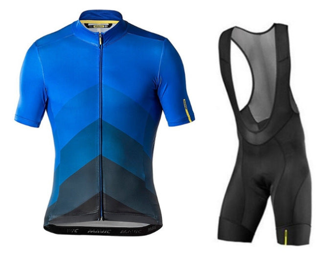 Short-Sleeved Bib, Cycling Suit, Cycling Suit, Moisture Wicking