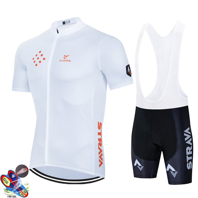 Cycling Suit Short-Sleeved Suit Men'S Summer Mountain Road Bike Cycling Suit Top