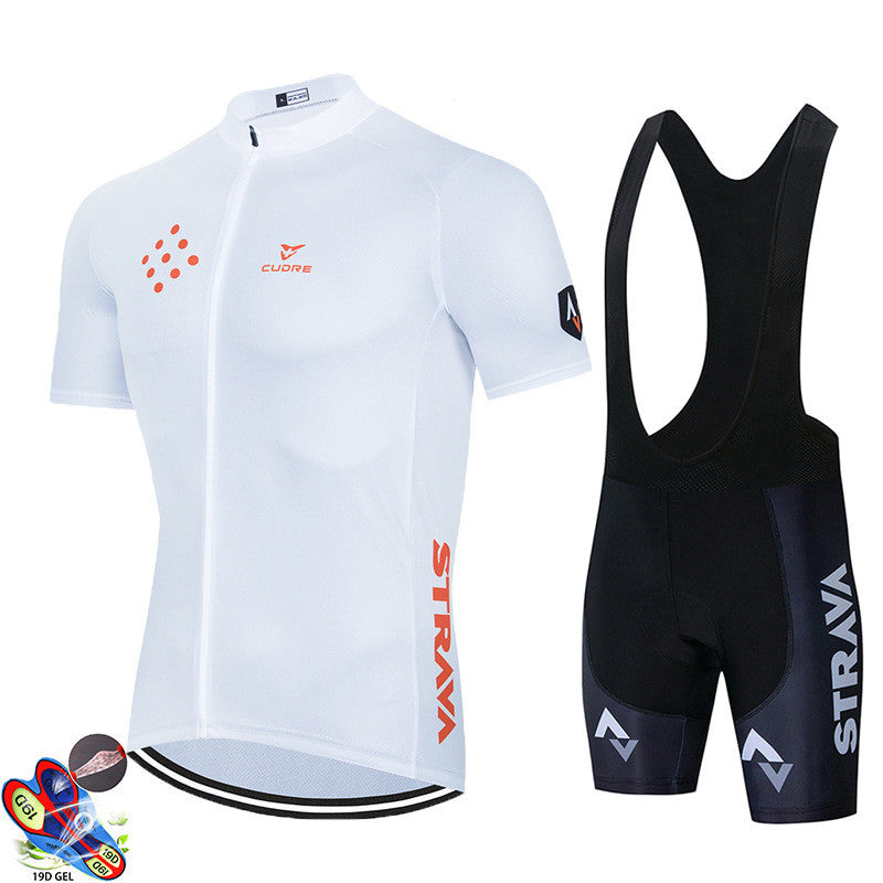 Cycling Suit Short-Sleeved Suit Men'S Summer Mountain Road Bike Cycling Suit Top
