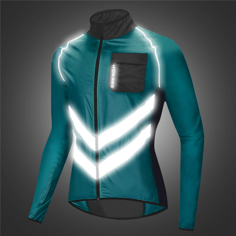 Cycling fishing reflective jacket
