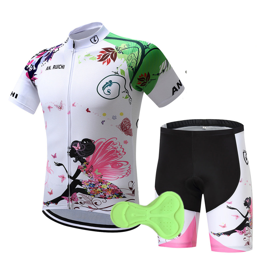 Children's Cycling Clothes Short-sleeved Cycling Clothes Outdoor Sports