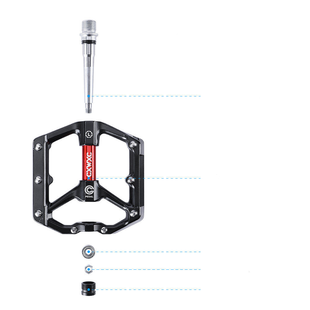 Bicycle Pedal Riding Pedal Road Bike High Speed Palin Pedal Cycling Supplies Pedal Reflective Sheet