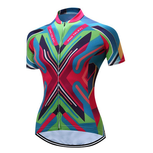 Cycling Jersey Women Bike Top Shirt