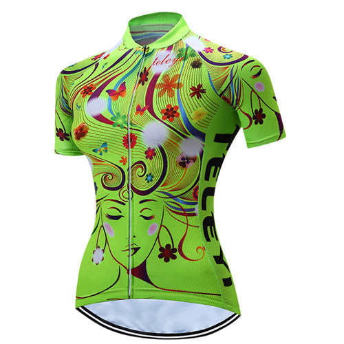 Cycling Jersey Women Bike Top Shirt