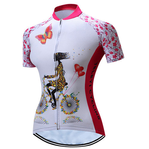 Cycling Jersey Women Bike Top Shirt