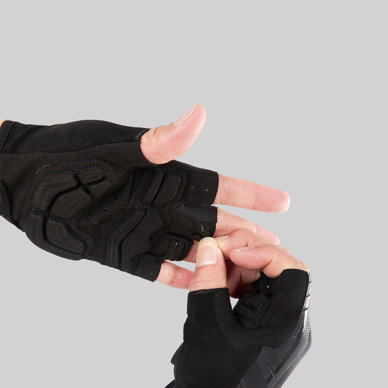 Cycling Gloves Men Women Half Finger Shockproof Wear Resistant Breathable Road Bicycle Glove Sports Bike Equipment