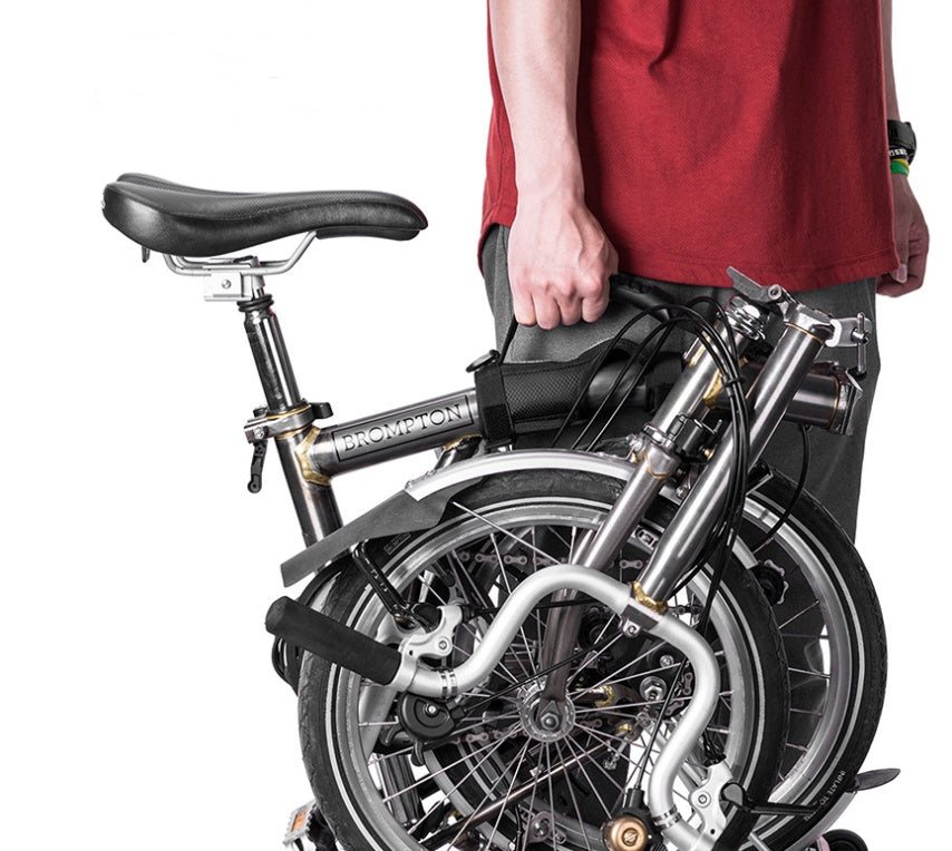 Folding bike handle