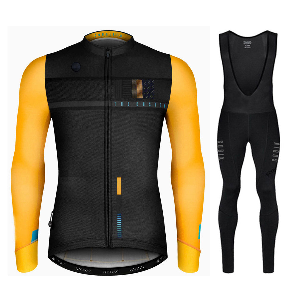 Spring and Autumn Summer Thin Long Sleeve Cycling Jersey
