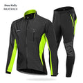 Fleece Cycling Jersey And Bib Shorts Set Sports  Outdoor Cycling Top Cycling Bib Shorts