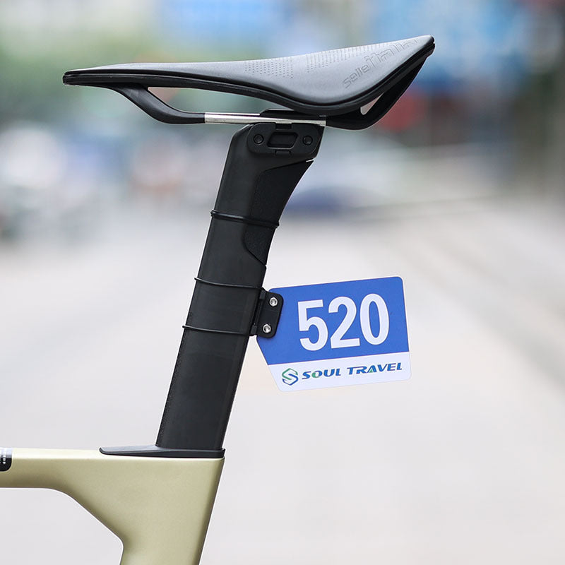 Bicycle Cycling Competition Number Plate Mountain Bike Round Tube Broken Air Duct Fixed Bracket
