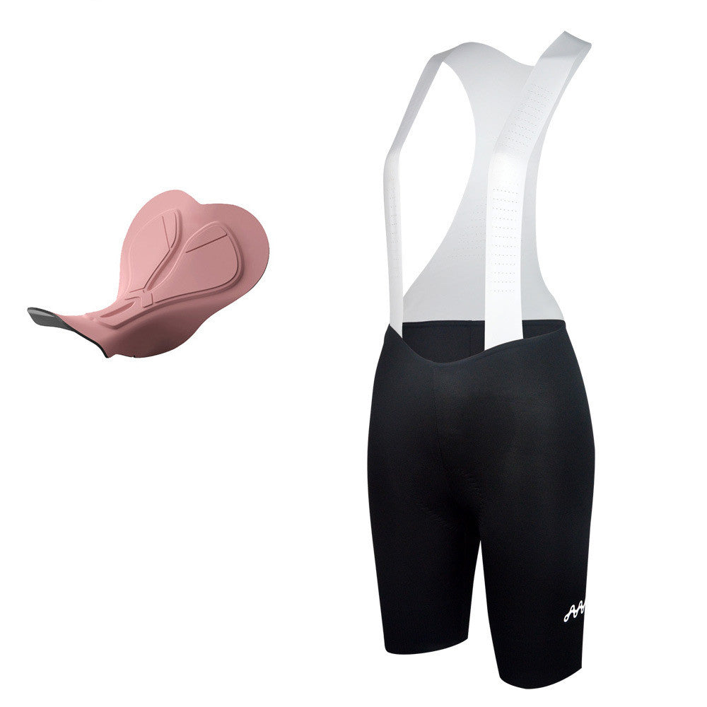 Women's one-piece rubber band cycling shorts