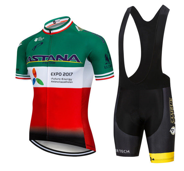 Summer short-sleeved cycling suit