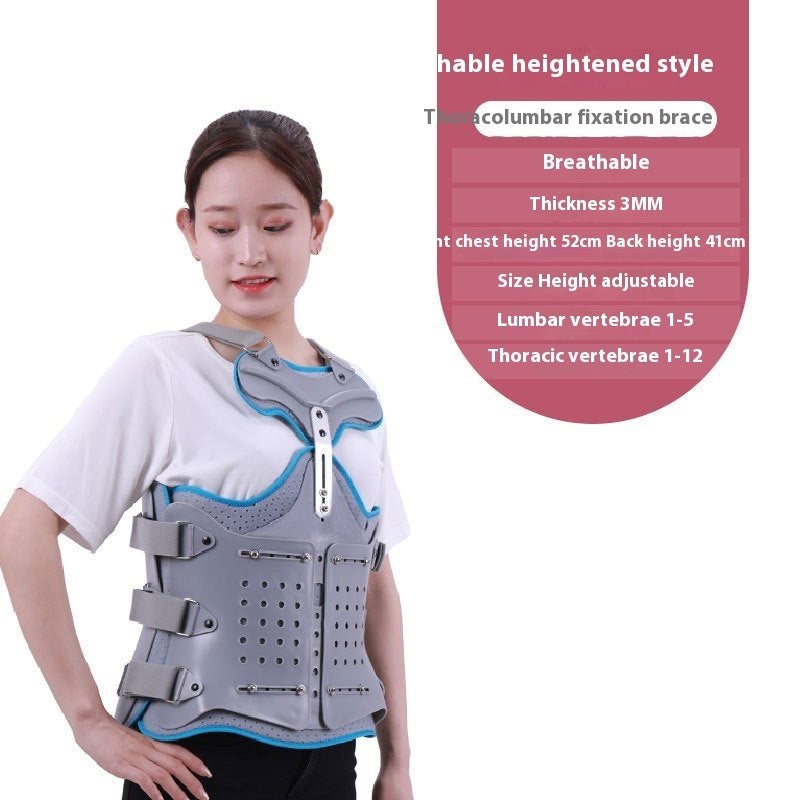 Adjustable Thoracic And Lumbar Fixation Protective Gear