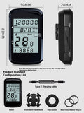 Mountain Bike Cycling Waterproof Wireless Charging Code Meter