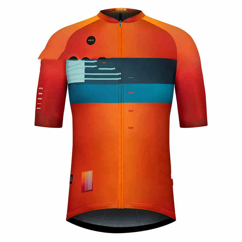 Outdoor Sports Mountain Bike Cycling Jersey Jacket Men's Short Short Sleeve