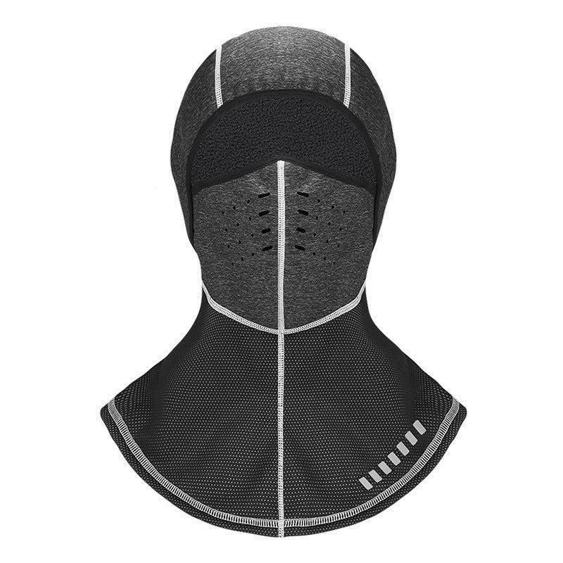Winter cycling headgear