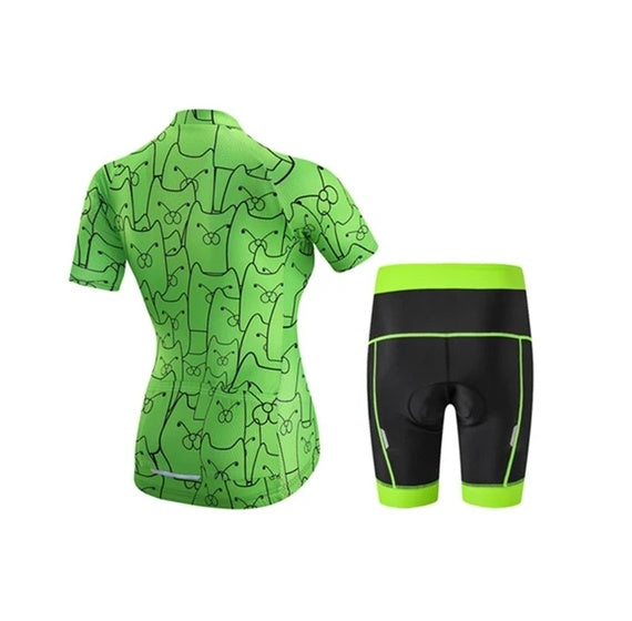 Cycling Kit - CatGreen