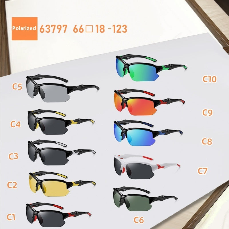 Color Changing Glasses Men's Polarized Glasses Cycling Households