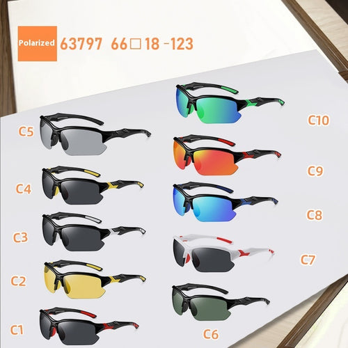 Color Changing Glasses Men's Polarized Glasses Cycling Households
