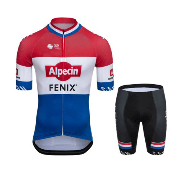 Cycling And Mountain Bike Short-fitting And Breathable Cycling Jersey