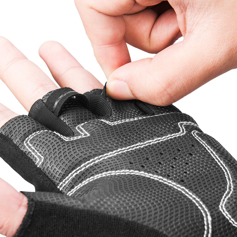 Cycling Sports Gloves Outdoor Fitness Half Finger Summer Mountain Bike Bicycle Bike Short Finger Gloves