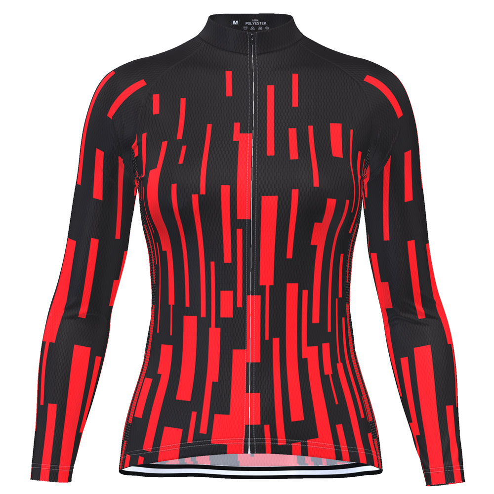 Ladies cycling wear, long sleeve cycling wear