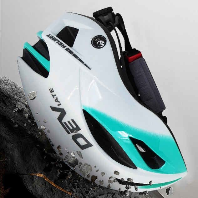 Bicycle Helmet Fashion Simple Integrated Molding Design Unisex Urban Commuter Road Bike Cycling