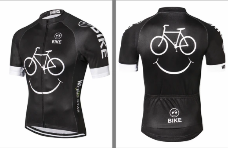 Cycling Jersey Men's Summer Short Sleeve Jersey Bike Print