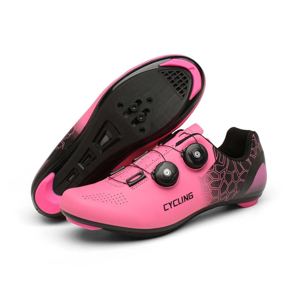 Men's And Women's Cycling Breathable Cycling Shoes