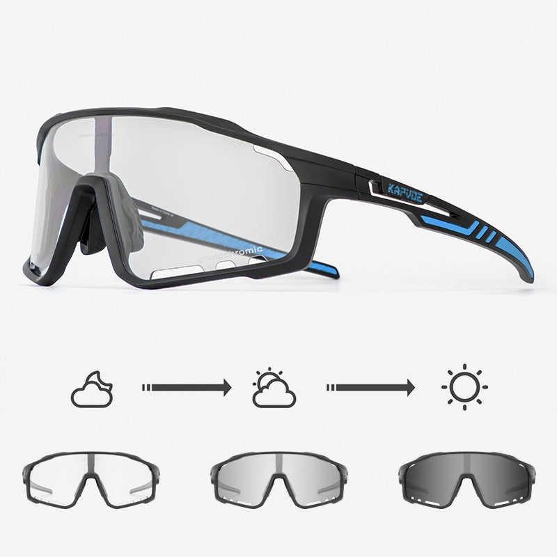 Color Changing Cycling Eye Bicycle Outdoor Sports Goggles