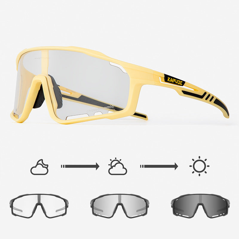 Color Changing Cycling Eye Bicycle Outdoor Sports Goggles