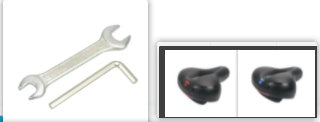 Mountain bike saddle