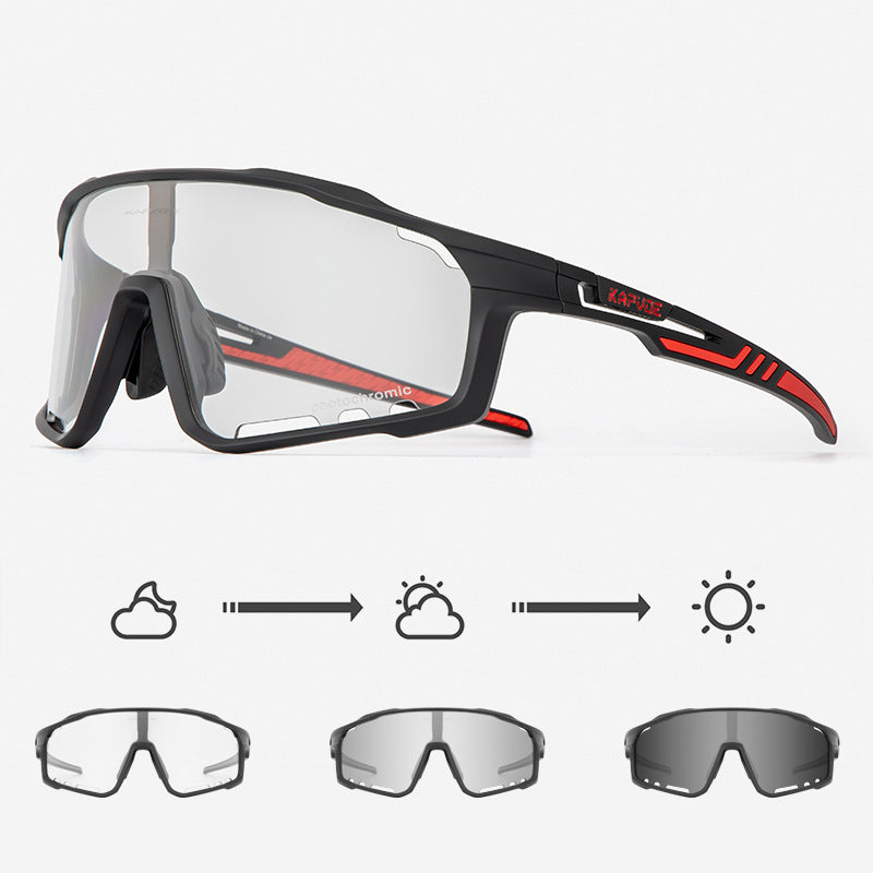Color Changing Cycling Eye Bicycle Outdoor Sports Goggles