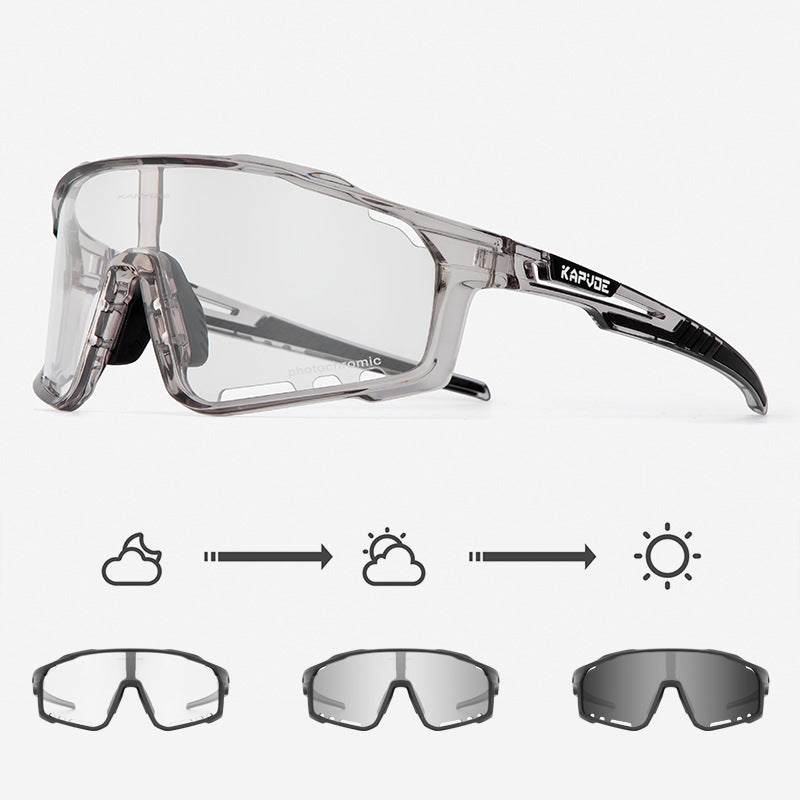 Color Changing Cycling Eye Bicycle Outdoor Sports Goggles