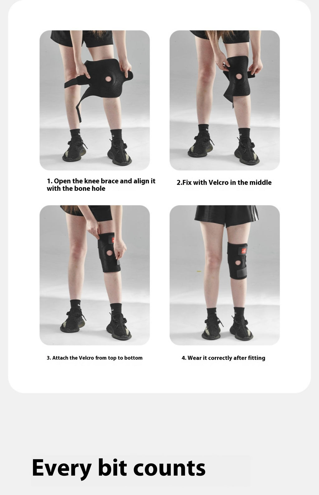 Outdoor Hiking Climbing Knee Pad Joint Sports Protective Gear