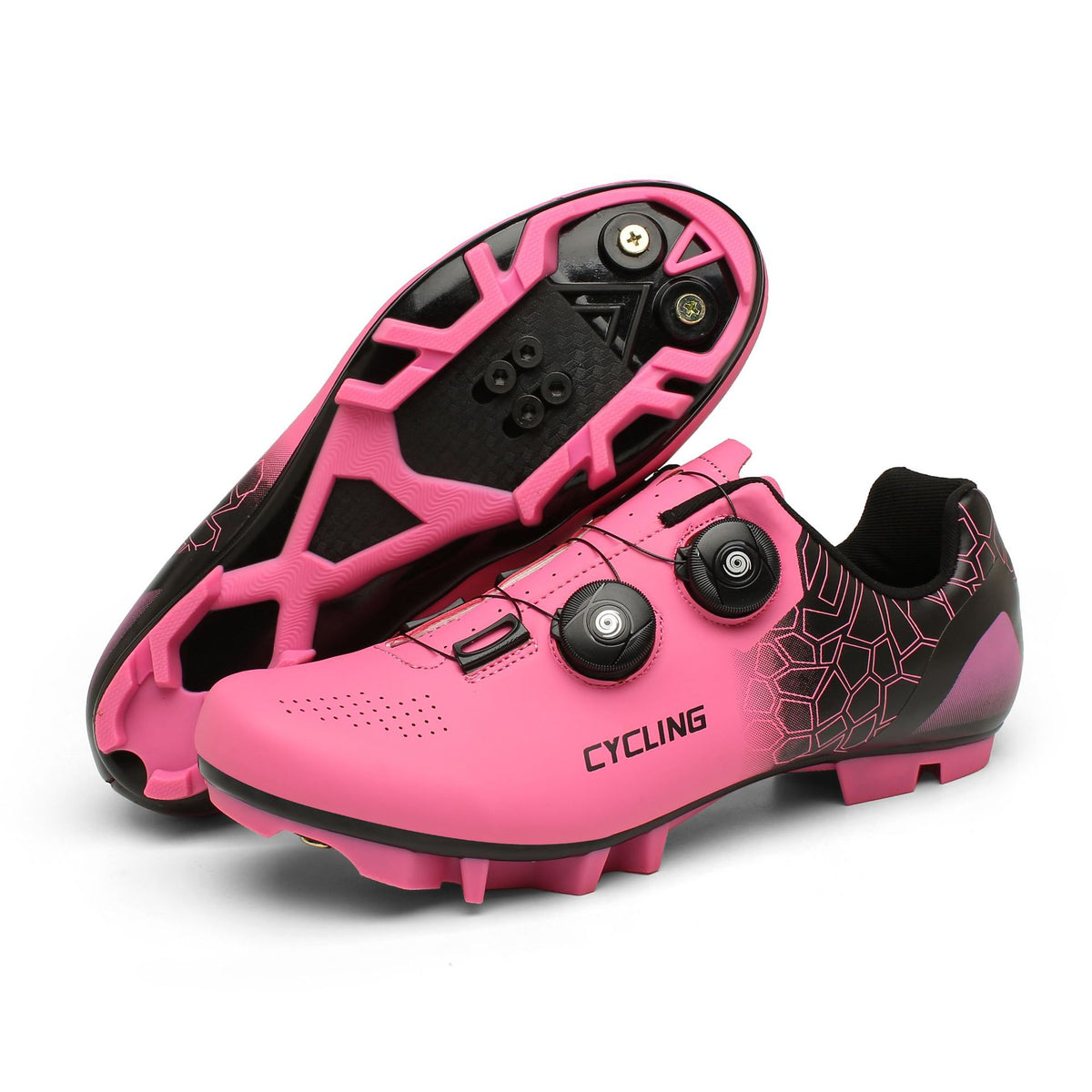 Men's And Women's Cycling Breathable Cycling Shoes