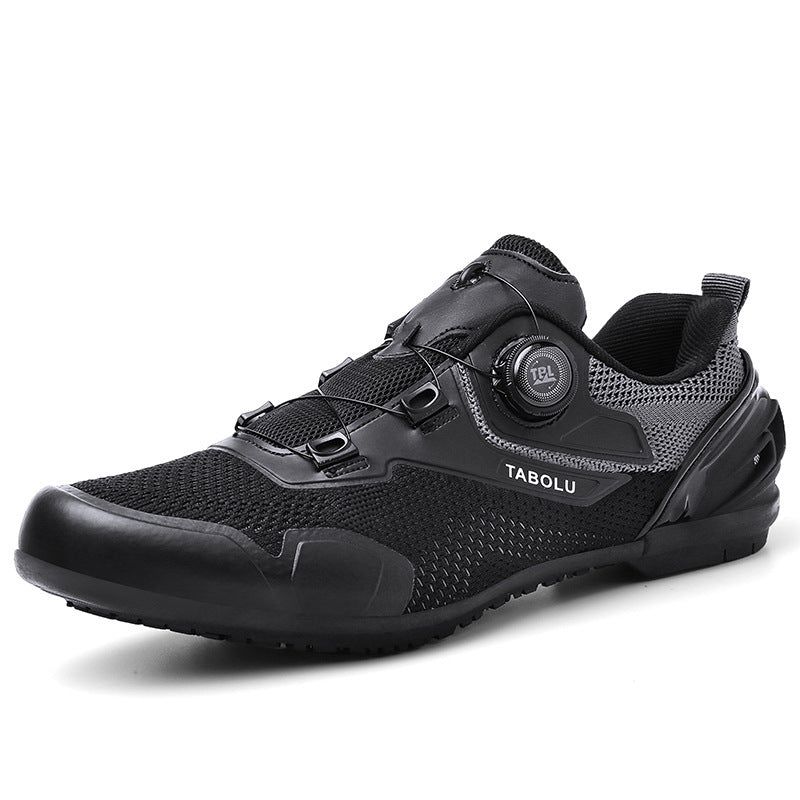 Breathable Bicycle Cycling Shoes Men's Road Bike Lock