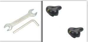 Mountain bike saddle