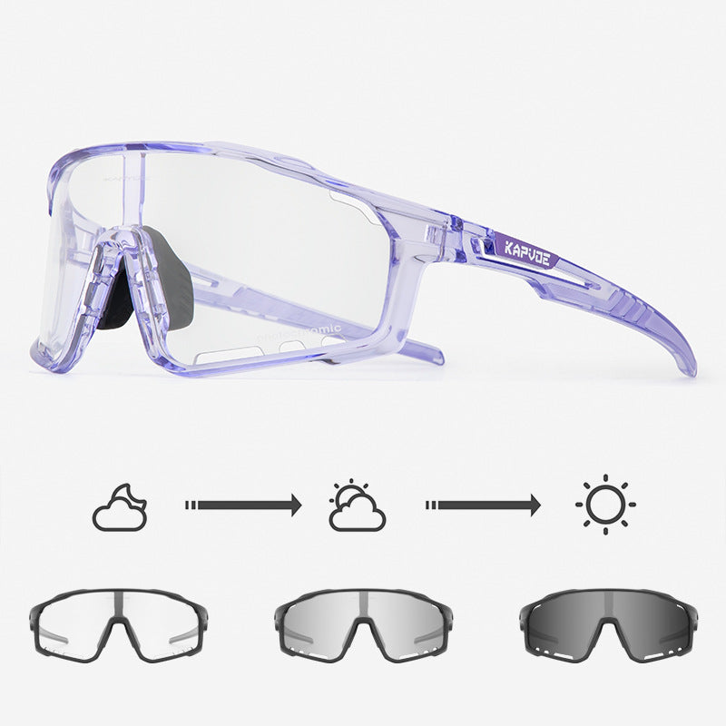 Color Changing Cycling Eye Bicycle Outdoor Sports Goggles