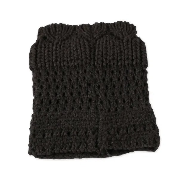 Women Winter Crochet Knit Leg Warmers