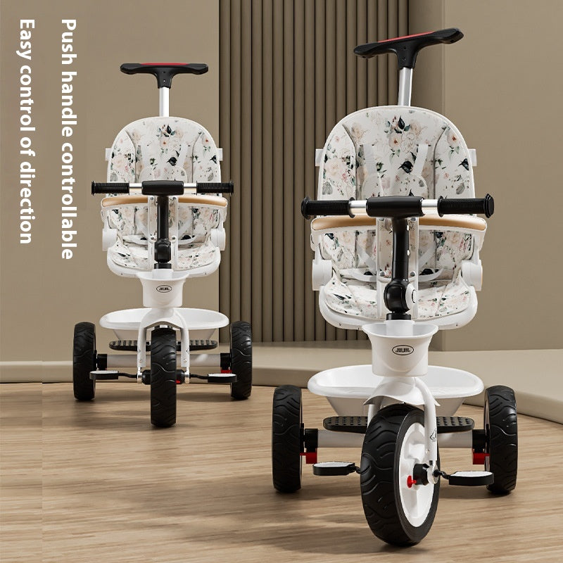 Tricycle Pedal Baby Car Children Lightweight Toy Trolley